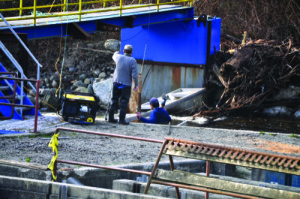 A flood one year ago damaged the Sliammon hatchery