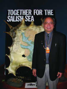 Steven Point at the Coast Salish Gathering in 2007