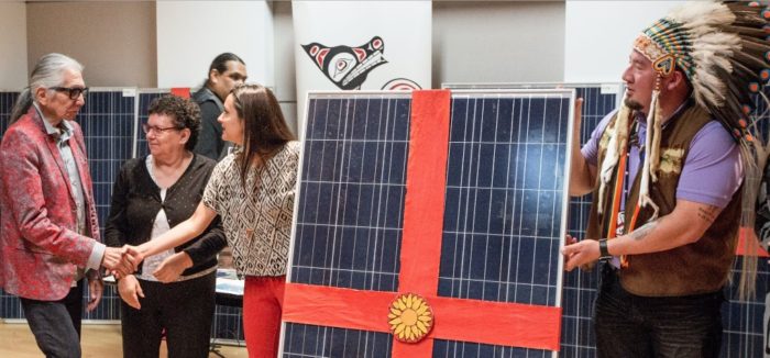 Solar ‘thanks’ to Tsleil-Waututh