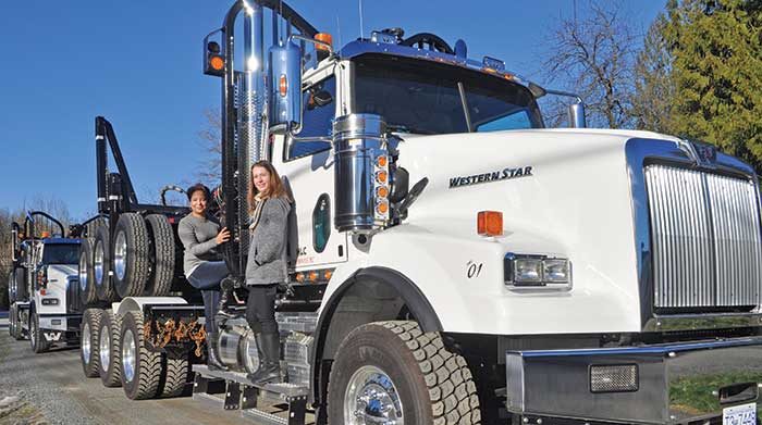 Logging trucks open doors for Halalt  revenue, jobs