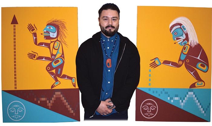 Artist ‘fuses’ his roots in mediums and styles