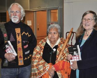 Gary Geddes, Joan Morris and Dr. Nancy Turner