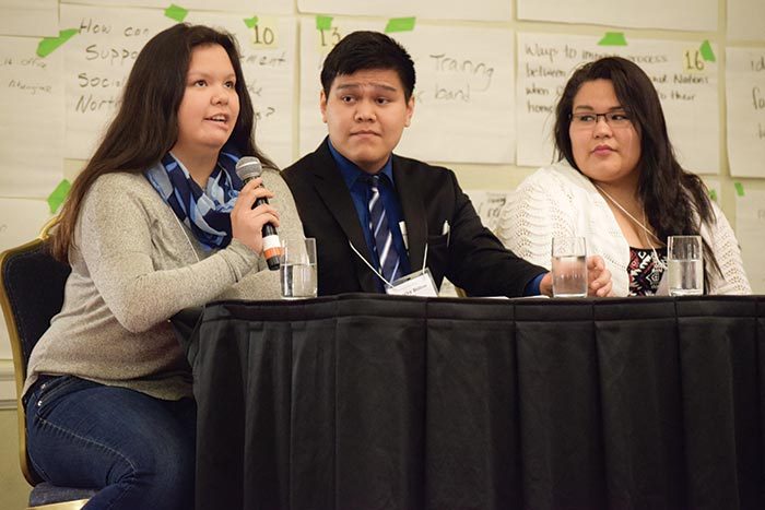 Youth speak at  ‘Promising Practices’ event