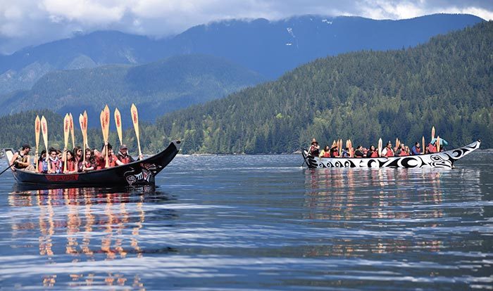 Tsleil-Waututh holds water blessing ceremony on Mother’s Day