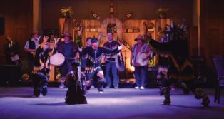 Tzinquaw dancers perform