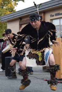 Cowichan dancers