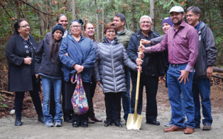 Snuneymuxw leaders break ground