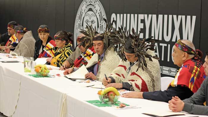 New chief, council sworn in at Snuneymuxw