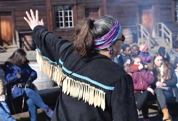 Kwantlen guides teach through Salish stories