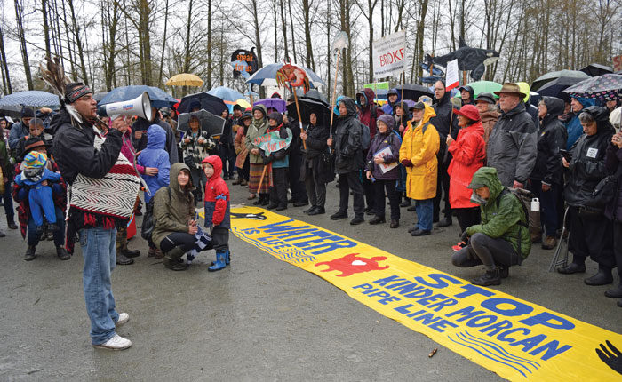 Tsleil-Waututh watch house guardian ready for long haul