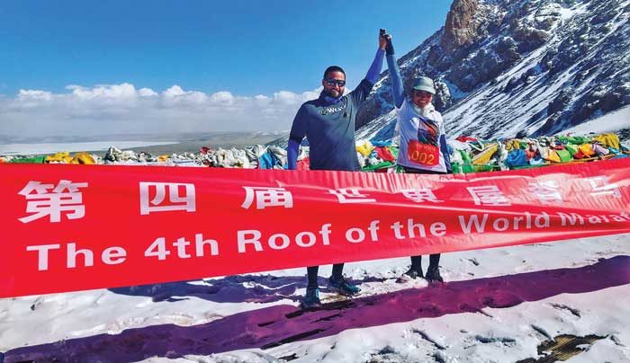 Running the world: Klahoose athlete finishes 10 marathons