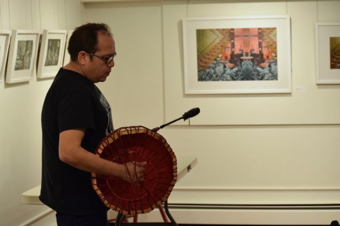 Kwantlen artist educates about Coast Salish drumming