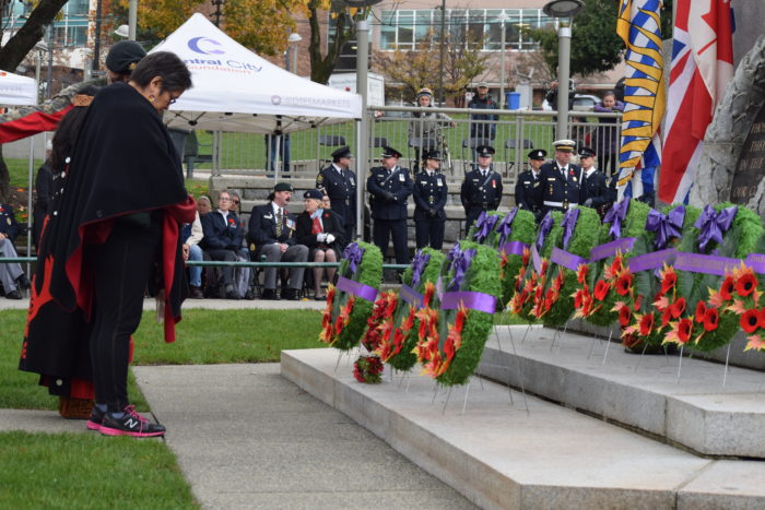 Indigenous veterans honoured with ceremony