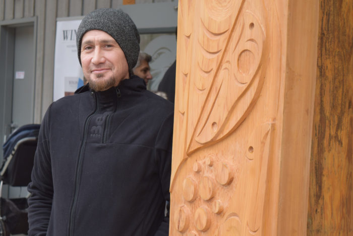 TWN house posts unveiled at Maplewood Flats