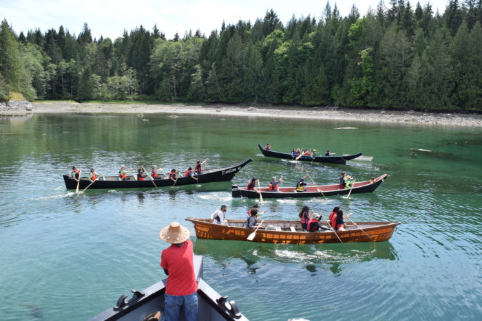 Klahoose hosts second annual ‘Awaken the Canoes’ event