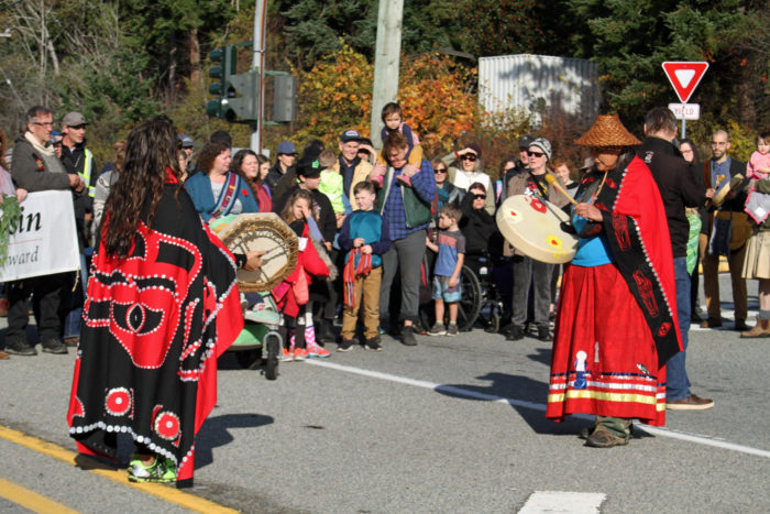 Tla’amin members lead ‘Walk for Reconciliation’ in Powell River