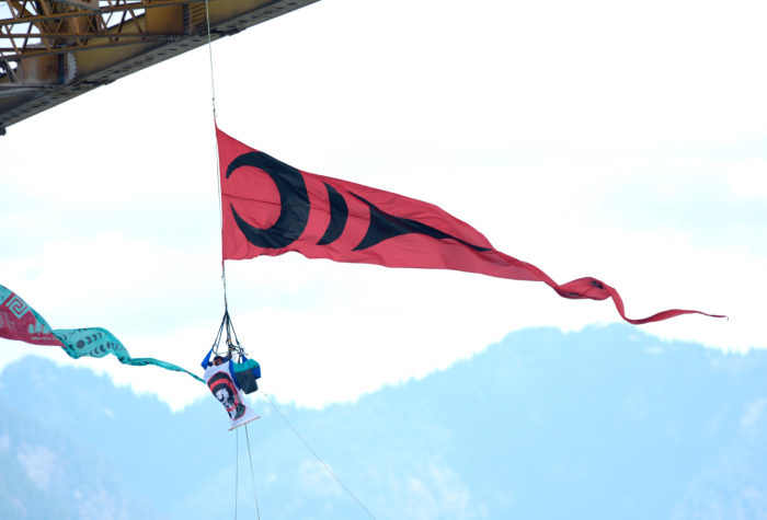 Acts of Resistance exhibit features ‘aerial blockade’ banners