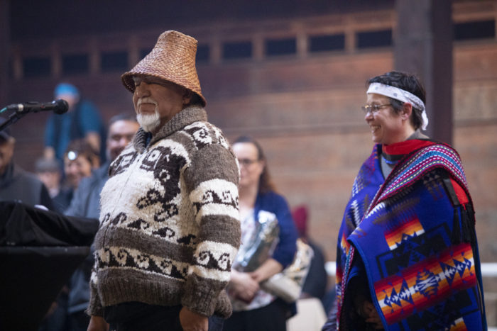 Historic longhouse ceremony installs VIU president